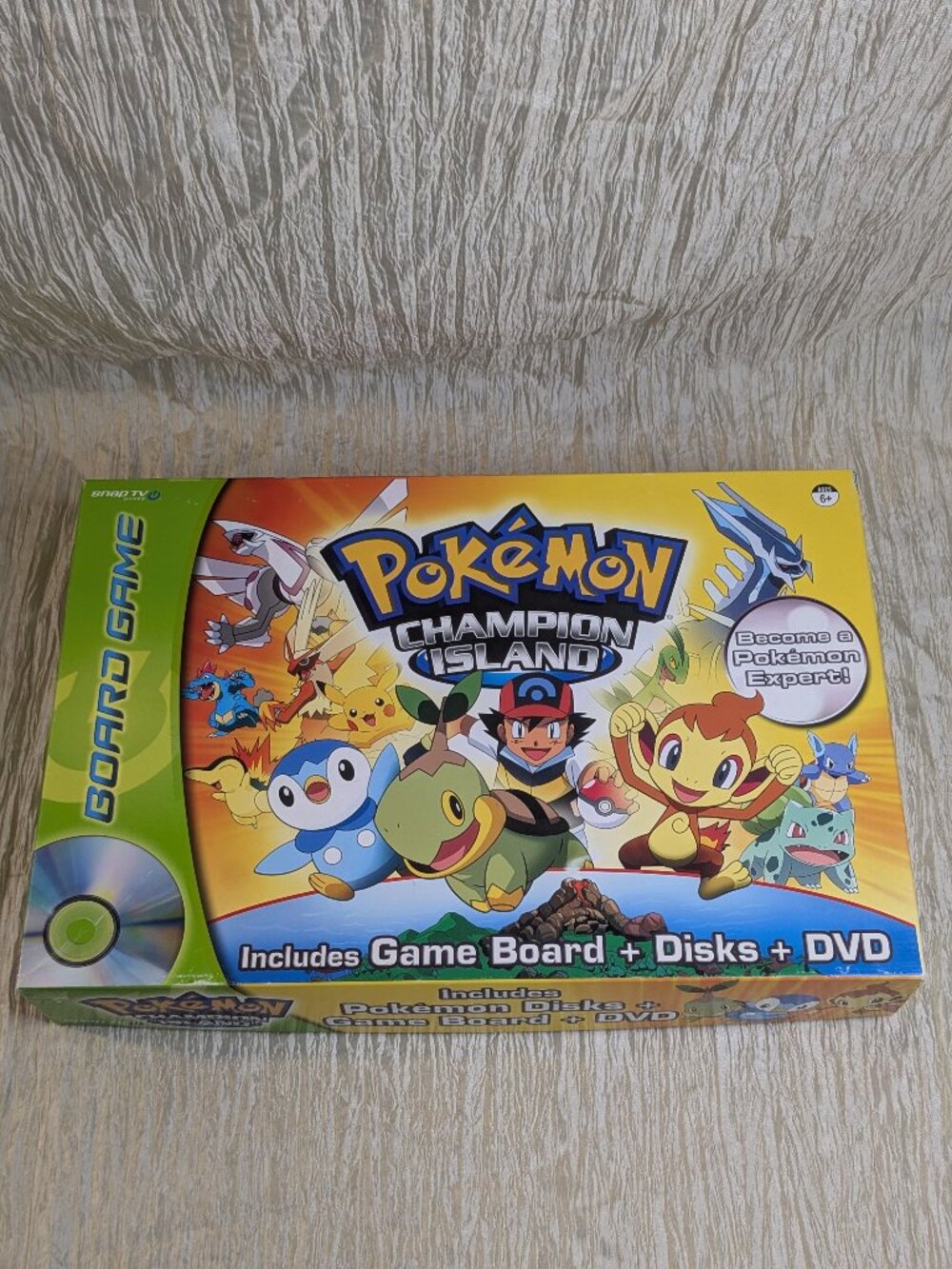 POKEMON Champion Island Board Game Disks (-2mini disc) DVD 2007 Complete Snap TV